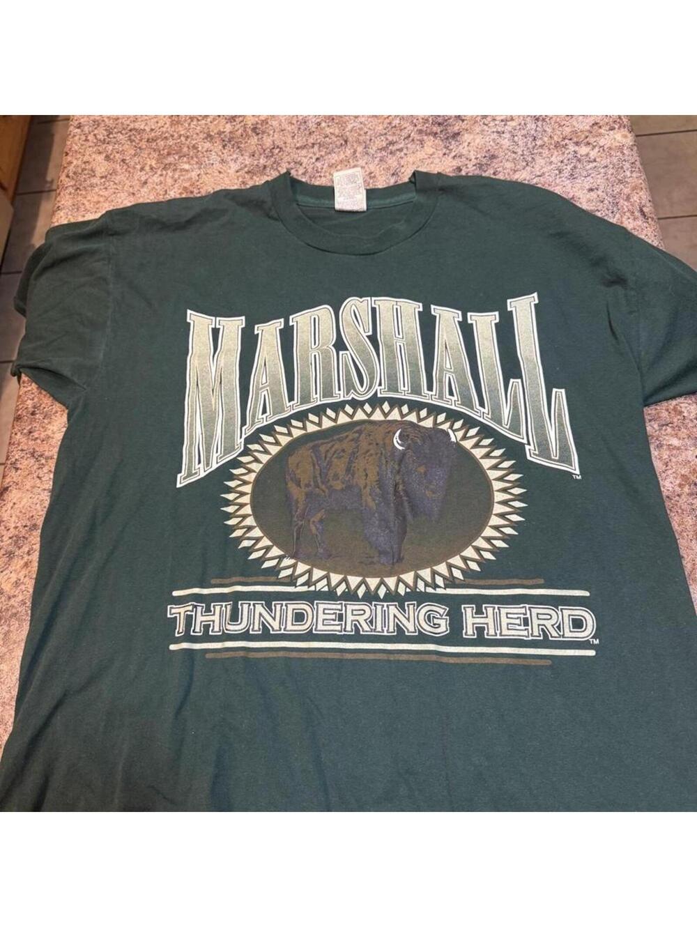 Marshall Men's Green Tshirt